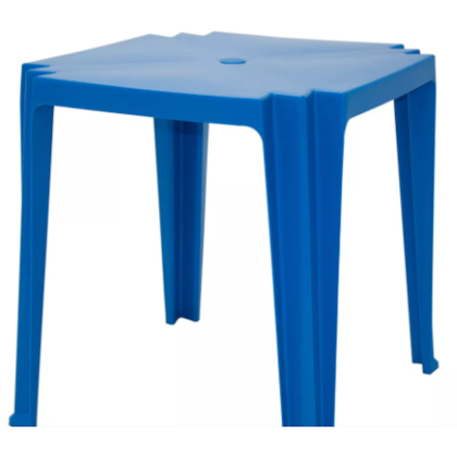 Mesa Plastica Tramontina Tambau Azul