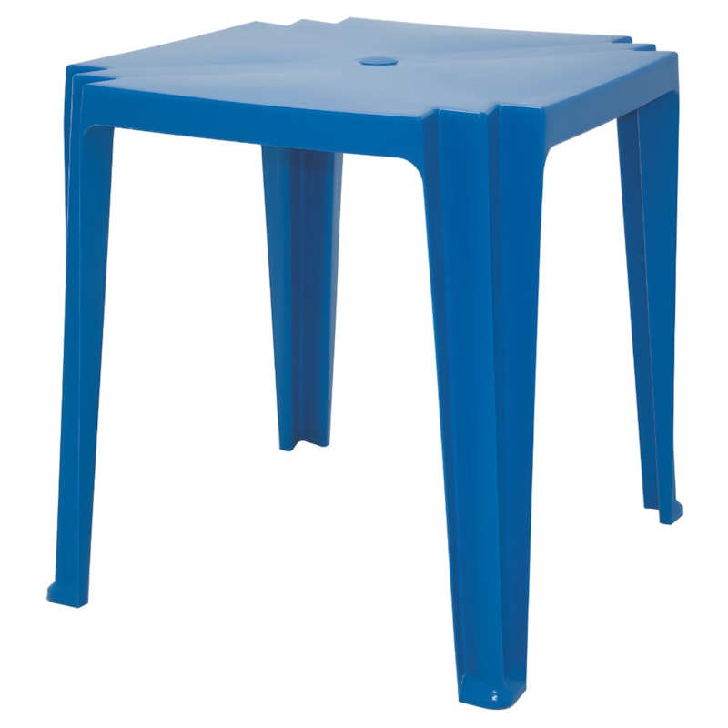 Mesa Plastica Tramontina Tambau Azul-5aa41719-7bc0-4783-95ff-0abddac484af