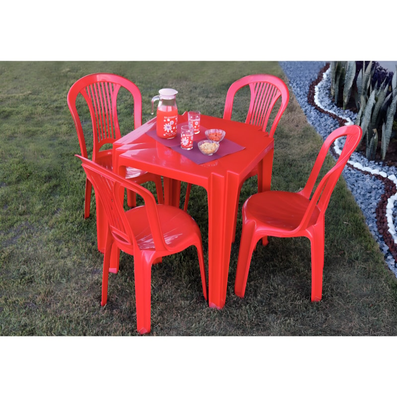 Mesa Plastica Tramontina Tambau Vermelha-07da5bef-1084-4c9b-8ea2-8dcad27d24b5