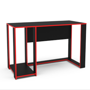 Mesa Politorno Singapura Preto/Vermelho