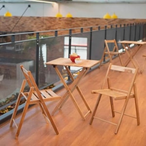 Mesa Tramontina Madeira Natural Lille Itauba