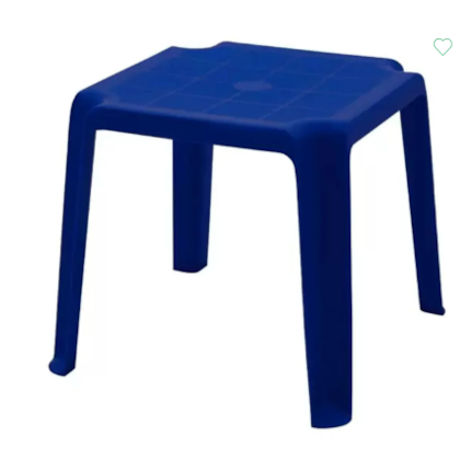 Mesa Tramontina Plastica Infantil Adoleta Azul