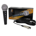 Microfone J&F com Fio Cabo FM-125 Preto-c57f37d6-5677-4130-9c52-556eae4ce470
