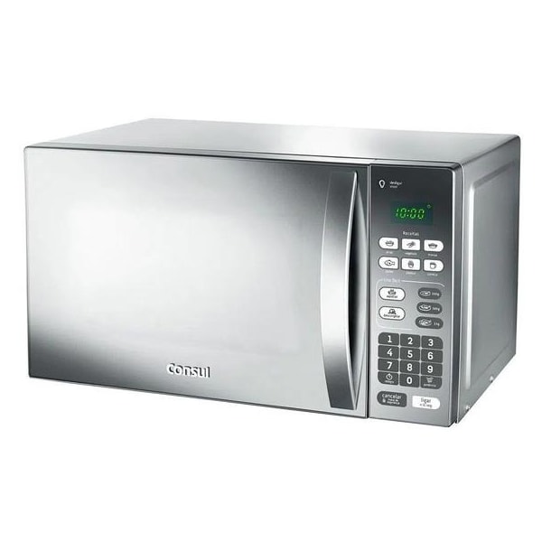 Microondas consul 20lts prata espelhado cm020bfana 127v-3d4bf11f-c2dc-416d-bfff-01b38eefa7f1