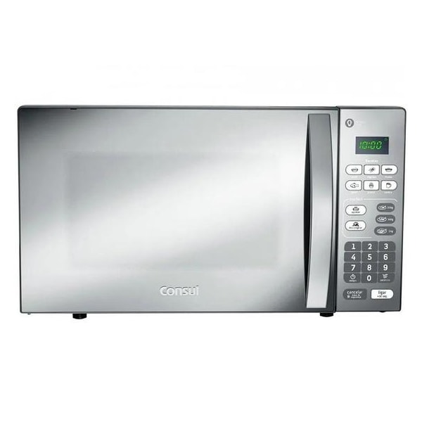 Microondas consul 20lts prata espelhado cm020bfana 127v-150c52cb-ff5f-4d88-bb7c-94e358f70feb