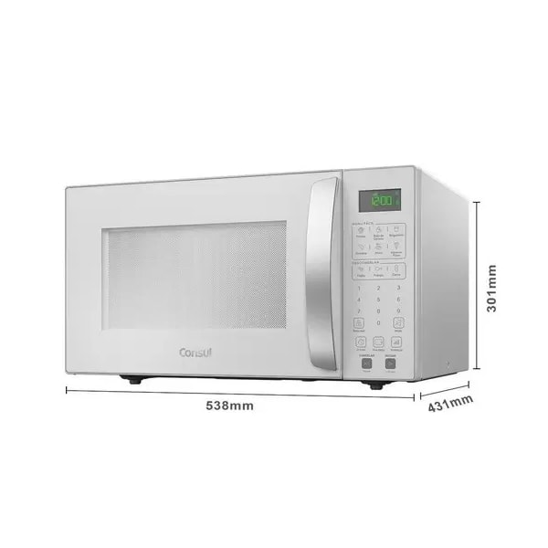 MicroOndas Consul 32L 127V Branco CMS46ABANA-fd77dbae-dce9-4fd1-9861-2570816a2e18