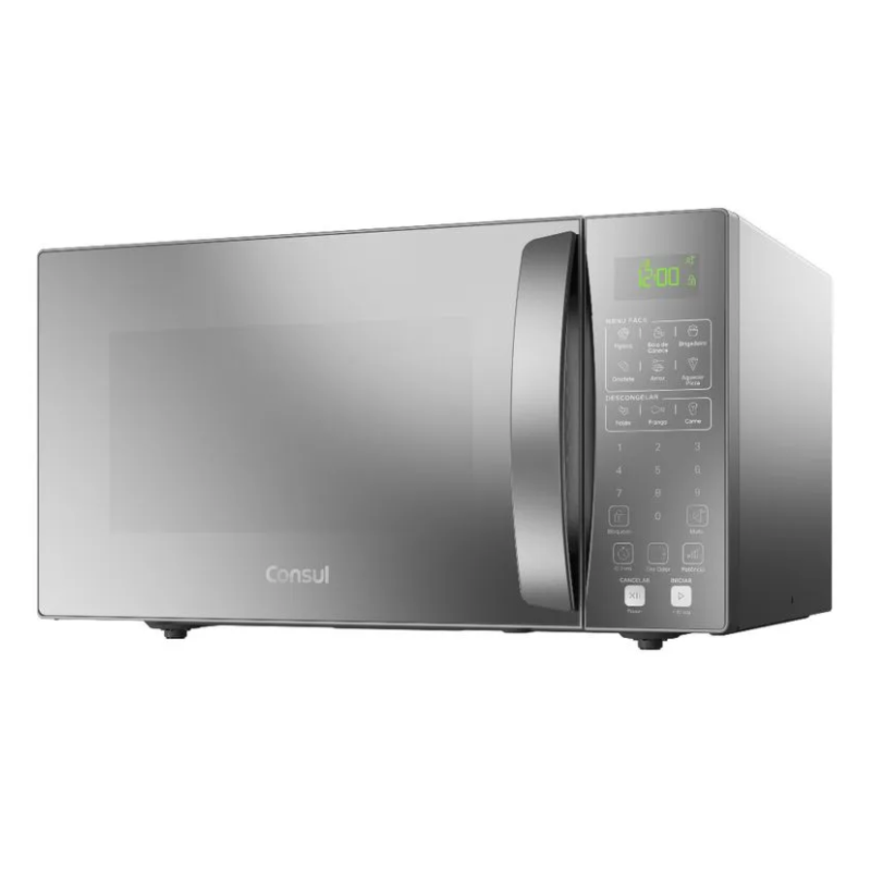 MicroOndas Consul 32L 127V Classe A Cinza Espelho CMS46ARANA