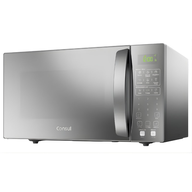MicroOndas Consul 32L 127V Classe A Cinza Espelho CMS46ARANA-a6317d33-0343-42e6-8d5d-e1091f41d067