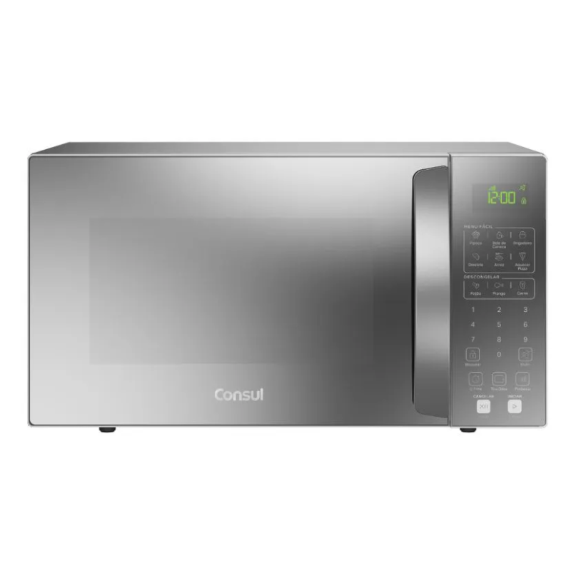 MicroOndas Consul 32L 127V Classe A Cinza Espelho CMS46ARANA