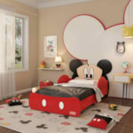 Mini Cama Infantil Mickey Original Disney Pura Magia