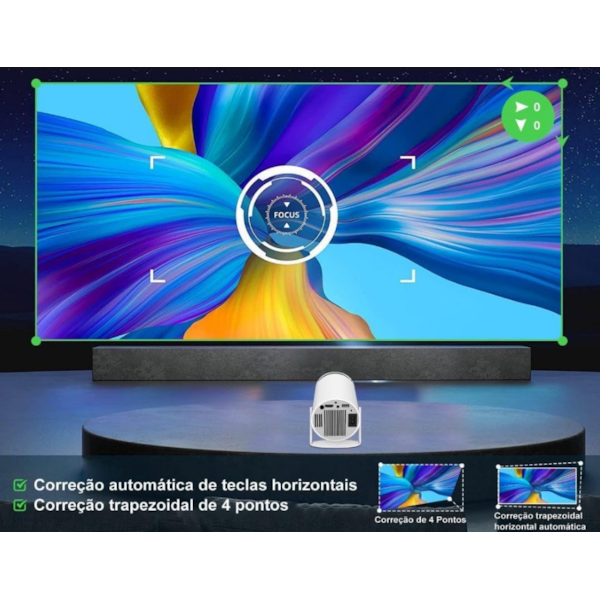 Mini Projetor Portatil 4K Wifi BT-53ba0eab-e994-4f5c-b134-f67d735ad209