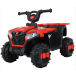 Mini Quadriciculo Eletrico Infantil Mimo 6V Vermelho