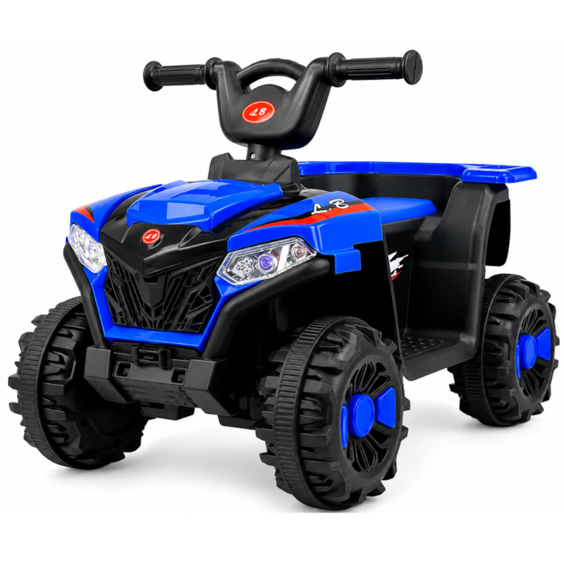 Mini Quadriciculo Eletrico Infantil Zippy Toys 6V Azul