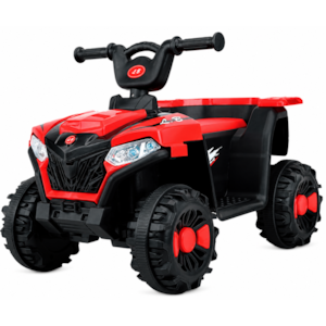 Mini Quadriciculo Eletrico Infantil Zippy Toys 6V Vermelho