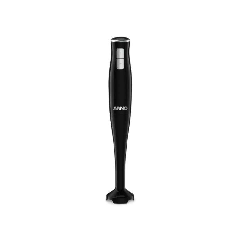 Mixer Portatil Arno Turbomix Pro 3 em 1 Inox com 400W e Copo Medidor 127V MX31 Preto