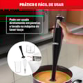 Mixer Portatil Arno Turbomix Pro 3 em 1 Inox com 400W e Copo Medidor 127V MX31 Preto-84a42a8a-b75e-4adb-a94a-34673bd45a00
