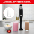 Mixer Portatil Arno Turbomix Pro 3 em 1 Inox com 400W e Copo Medidor 127V MX31 Preto-615a0147-5a6d-4e16-87e4-baa247701058