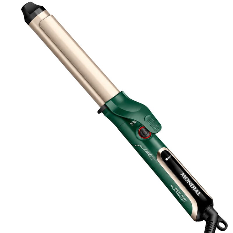 Modelador de Cachos Mondial By Juliette Bivolt MC-JU-02 Verde Oliva-7a13027c-d512-4a10-ae7b-91a93222b842