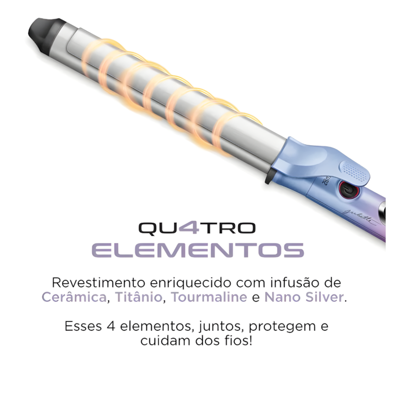 Modelador de Cachos Mondial By Juliette Bivolt MC-JU-03 Rosa/Azul-6f2780b1-524a-4e68-ae12-35c391542516