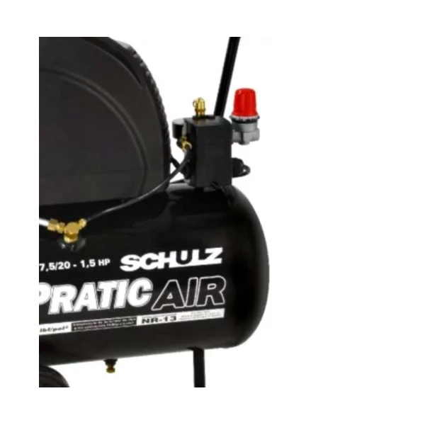 Motocompressor Schulz Ar CSA7,5/20 116LBS Pratic Air sem Óleo -a5d45e0c-bca0-4a5e-8d67-d435707b632b