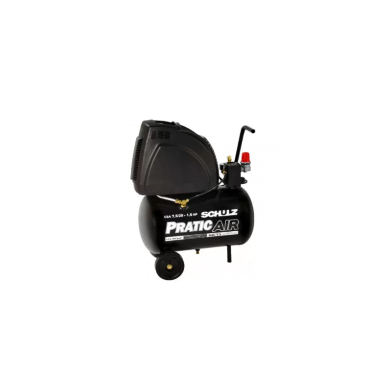 Motocompressor Schulz Ar CSA7,5/20 116LBS Pratic Air sem Óleo 