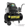 Motocompressor Schulz de Ar Portátil Pistão CSI6,6 Pratiko 20L com Motor Monofásico Aberto 1,5CV, 127V, 2 Polos, 60Hz Modelo Industrial (MI)-722a7376-916a-4d6e-9a86-09a4ff9d57bb
