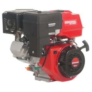 Motor Estacionario Horinzontal Kawashima GE1800 18HP A Gasolina Com Partida Manual