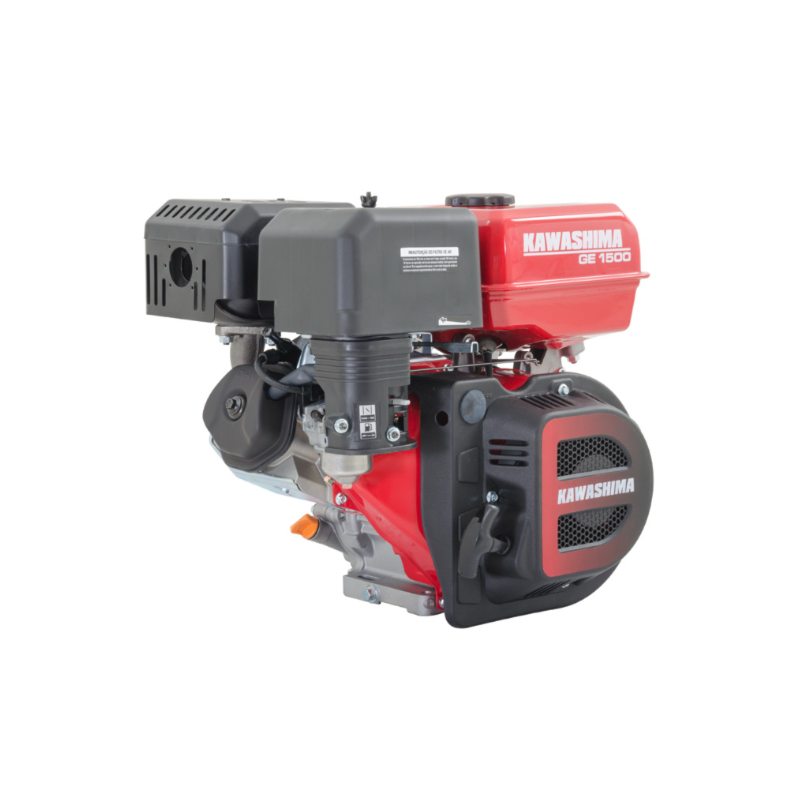 Motor Estacionário Horizontal Kawashima GE1500 15HP STD a Gasolina – Partida Manual