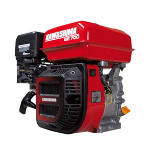 Motor Estacionario Horizontal Kawashima GE700 7,0HP -STD a Gasolina com Partida Manual
