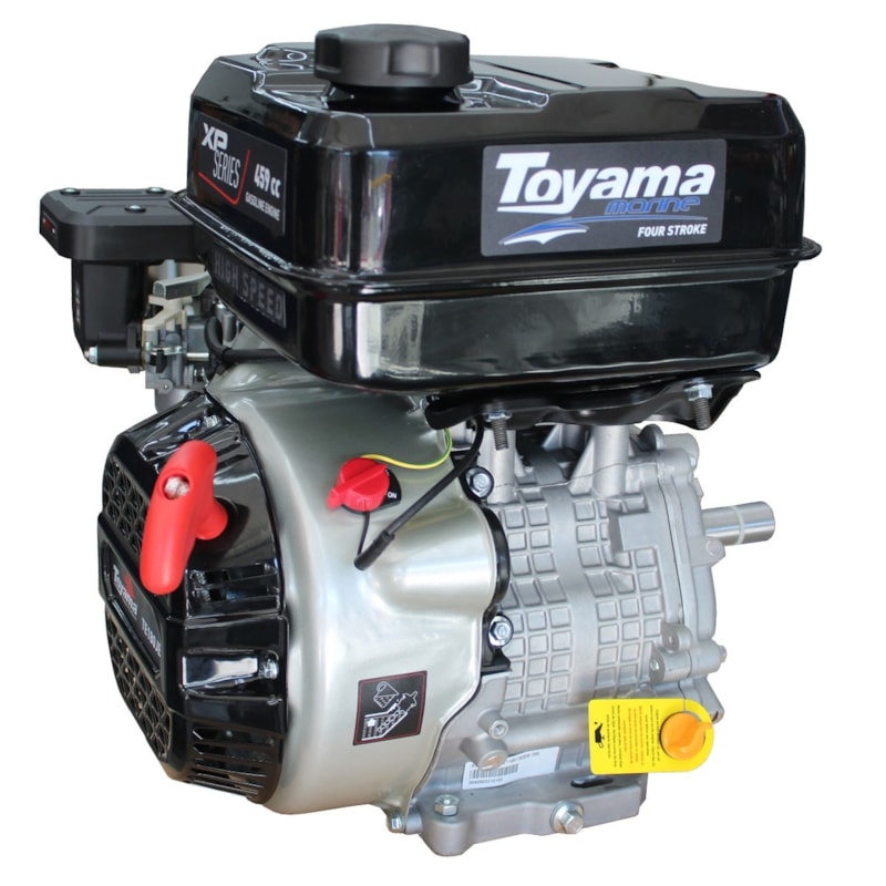 Motor Toyama a Gasolina TE180JET-HS-XP, 4T, Multiuso, 18HP Max, 459CC Partida Manual com Escape em Inox-ae8bcea5-ffb5-4d51-b05f-e2fbf16a0778