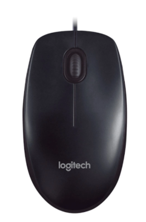 Mouse com Fio Logitech M90 Preto