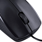 Mouse Optico Corporativo 1000DPI USB 1.8M 28438 Preto 