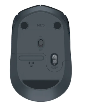 Mouse Sem Fio Logitech M170 Preto