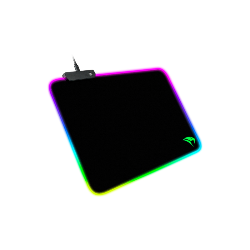 Mousepad Gamer Viper Pro RGB Naja 406 Preto