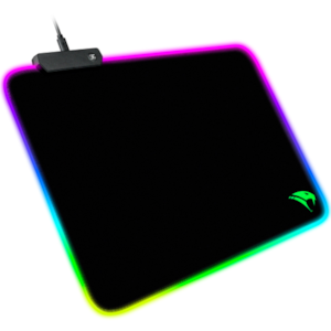 Mousepad Gamer Viper Pro RGB Naja 406 Preto