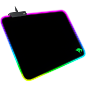 Mousepad Gamer Viper Pro RGB Naja 406 Preto