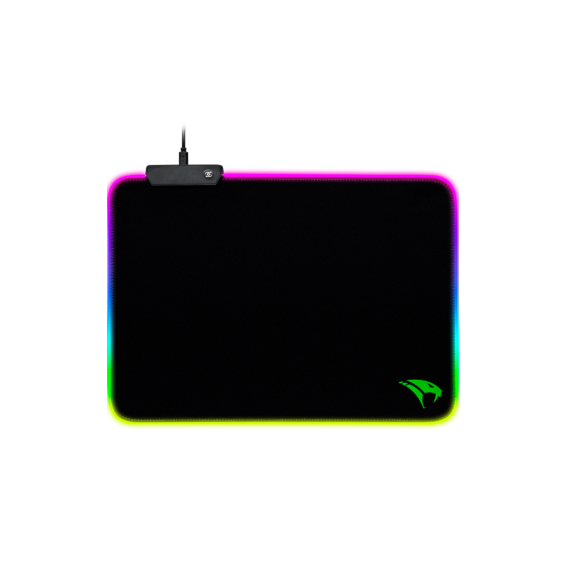 Mousepad Gamer Viper Pro RGB Naja 406 Preto