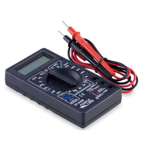 Multimetro Digital Forceline 10A 750V Preto-7cc8e11a-6c01-4c3b-ba08-d733244c2627