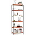 Multiuso Artefamol Trento 600X1800 com 6 Prateleiras Preto Super Fosco-61181505-f0b7-4825-86af-e67577f2559c