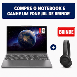 Notebook Lenovo IdeaPad Slim 3 15IRU10 15,3 Polegadas, Intel Core i3, 8GB RAM, SSD 256GB, Windows 11
