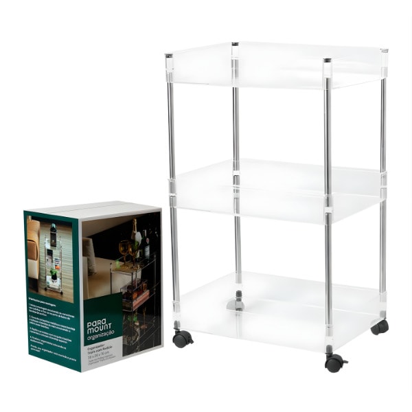 Organizador Triplo Paramount com Rodizio 38X28X76CM-aca69b65-f17a-4403-8d83-00a4af130683