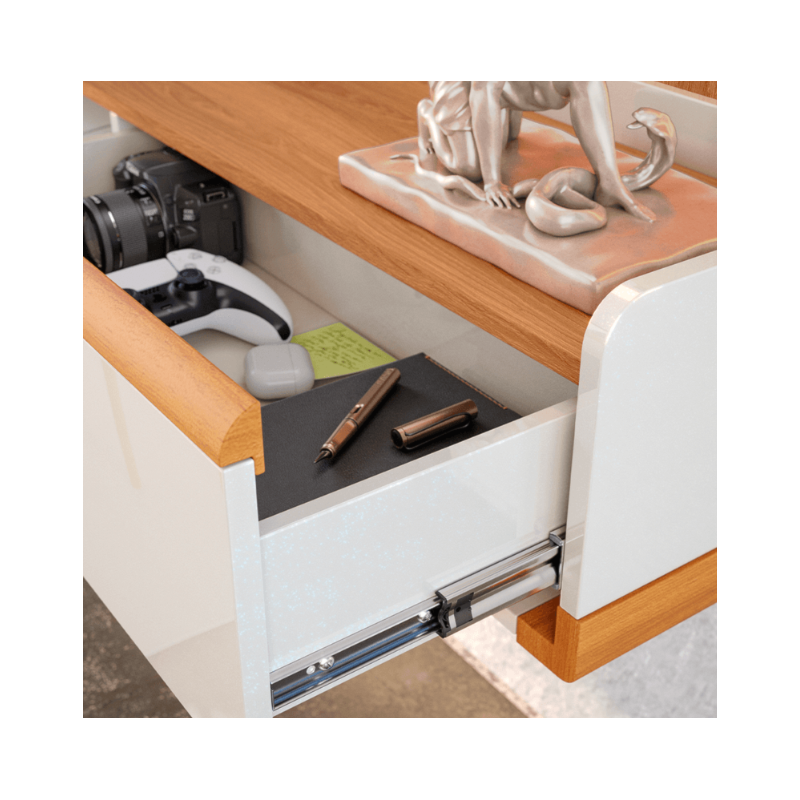 Painel Atlas+Bancada Suspensa Atlas Lukaliam 1.83 para Tv ate 75