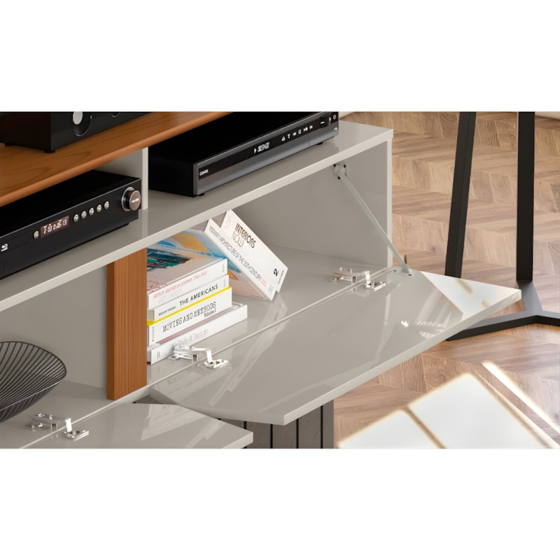 Painel Lukaliam Intense 55 Pol. Off White/Damasco-d350ee70-5784-4737-ae9b-fba5424ae2c6