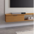 Painel Suspenso Lets 1.6 HB Moveis 2 Portas para Tv de ate 55