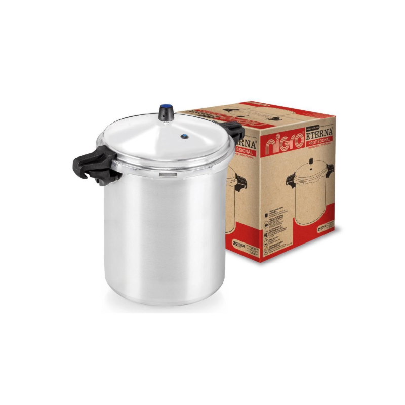 Panela de Pressao Nigro Eterna Profissional 25L Polida