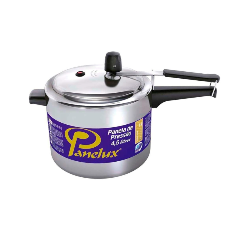 Panela de Pressão Panelux Polida 4,5L-8603e2db-93eb-4eb6-aef4-b7e92c66d449