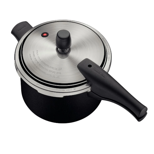 Panela de Pressao Tramontina 4,5L 20CM Antiaderente Vancouver Preto-48577886-bf31-44cc-8e16-6d45440b330d