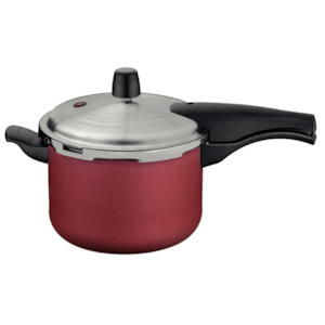 Panela de Pressao Tramontina 4,5L 20CM Antiaderente Vancouver Vermelho