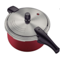 Panela de Pressao Tramontina 6L 24CM Vancouver Antiaderente Vermelho-8c1c70d1-c6f2-434f-998c-ef55b299f904
