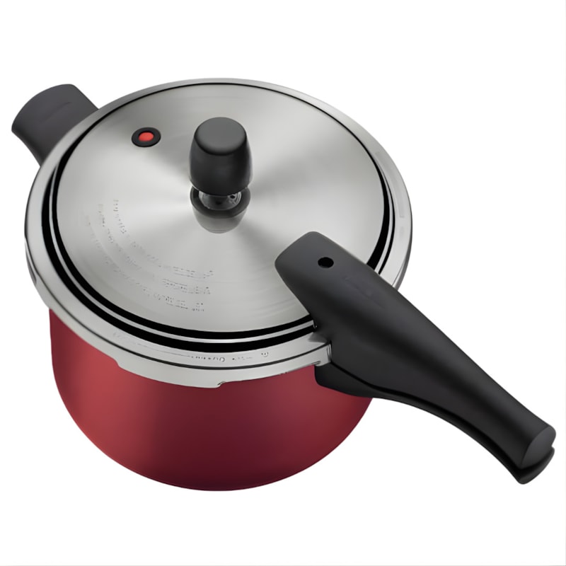 Panela de Pressao Tramontina Vancouver Effect 20cm 4,5L em Aluminio com Revestimento e Antiaderente Starflon Max Vermelho-8c3184cc-b63e-44b6-a53c-805de724007e